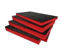 Shadow Foam Peli 1535 Foam Inserts Cut And Peel Foam (Red 50mm)