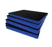 Shadow Foam Peli 1560 Foam Inserts Cut And Peel Foam (Blue 50mm)