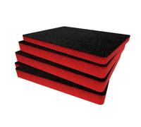 Shadow Foam Peli 1560 Foam Inserts Cut And Peel Foam (Red 50mm)
