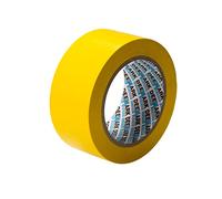 Shadow Foam PVC Floor Marking Tape 50mm x 33M | Heavy Duty Vinyl Safety Tape for Floor Lines & Hazard Marking | Industrial, Warehouse, Workshop & Shop Use (Yellow, Single Roll)