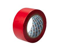 Shadow Foam PVC Floor Marking Tape | Premium Vinyl Safety Marking Tape| For Warehouses, Industry, Shops | 33M Single Roll (Red, Single 50mm)