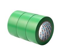 Shadow Foam PVC Floor Marking Tape | Premium Vinyl Safety Marking Tape| For Warehouses, Industry, Shops | 33M Single Roll (Green, Three Pack 50mm)