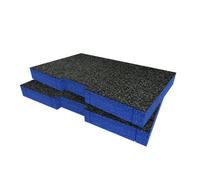 Shadow Foam Qbrick One 350 2.0 Foam Inserts Cut And Peel Foam (Blue 30mm)