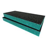 Shadow Foam Qbrick System Pro 600 Expert Foam Inserts (Teal 50mm)