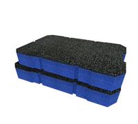 Shadow Foam Ryobi Link Compact Small Parts Organiser Foam Inserts (Blue 50mm)