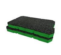 Shadow Foam Ryobi Link Compact Small Parts Organiser Foam Inserts (Green 30mm)