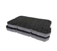 Shadow Foam Ryobi Link Compact Small Parts Organiser Foam Inserts (Grey 30mm)