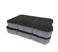 Shadow Foam Ryobi Link Compact Small Parts Organiser Foam Inserts (Grey 50mm)