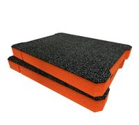Shadow Foam Ryobi Link Small Parts Organiser Foam Inserts (Orange 50mm)
