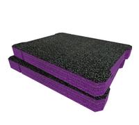 Shadow Foam Ryobi Link Small Parts Organiser Foam Inserts (Purple 50mm)
