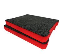 Shadow Foam Ryobi Link Small Parts Organiser Foam Inserts (Red 50mm)