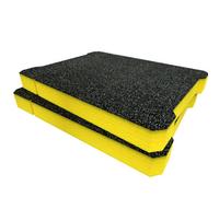 Shadow Foam Ryobi Link Small Parts Organiser Foam Inserts (Yellow 50mm)