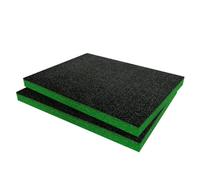 Shadow Foam Ryobi Toolblox 2 Drawer Cabinet Foam Inserts (Green 30mm)