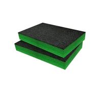 Shadow Foam Ryobi Toolblox 4 Drawer Cabinet Foam Inserts (Green 50mm)