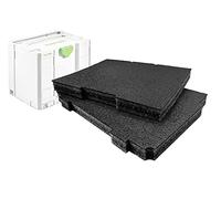 Shadow Foam SYS Combi Inserts - for Festool, TANOS & Panasonic [Black 30mm Twin Pack] Easy Peel Foam Inserts for T-LOC SYS-Combi 2 | Fantastic for Power Tools & Tool Storage