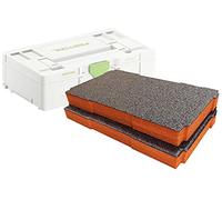 Shadow Foam Systainer SYS3 L Foam Inserts [Twin Pack] Cut and Peel Foam Inserts for Festool and TANOS SYS3 L Systainers | Tool Organisation, Kaizen, 5s, Tool Storage & Storage Boxes (50mm, Orange)