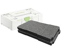 Shadow Foam Systainer SYS3 L Foam Inserts [Twin Pack] Cut and Peel Foam Inserts for Festool and TANOS SYS3 L Systainers | Tool Organisation, Kaizen, 5s, Tool Storage & Storage Boxes (30mm, Black)