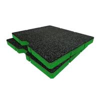 Shadow Foam Toughbuilt Stacktech 3 Xl Drawer Foam Inserts (Green 30mm)