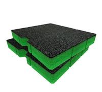 Shadow Foam Toughbuilt Stacktech 3 Xl Drawer Foam Inserts (Green 50mm)