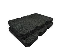 Shadow Foam Toughbuilt Stacktech Compact Organiser Foam Inserts (Black 30mm)