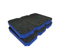 Shadow Foam Toughbuilt Stacktech Compact Organiser Foam Inserts (Blue 30mm)