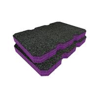 Shadow Foam Toughbuilt Stacktech Compact Organiser Foam Inserts (Purple 30mm)