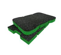 Shadow Foam Toughbuilt Stacktech Compact Tool Box Foam Inserts (Green 30mm)