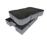 Shadow Foam Toughbuilt Stacktech Compact Tool Box Foam Inserts (Grey 50mm)