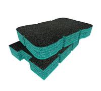 Shadow Foam Toughbuilt Stacktech Compact Tool Box Foam Inserts (Teal 50mm)