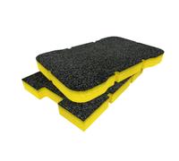 Shadow Foam Toughbuilt Stacktech Compact Tool Box Foam Inserts (Yellow 30mm)