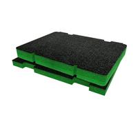 Shadow Foam Toughbuilt Stacktech Large Tool Box Foam Inserts (Green 50mm)
