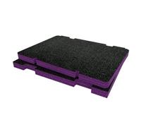 Shadow Foam Toughbuilt Stacktech Large Tool Box Foam Inserts (Purple 30mm)