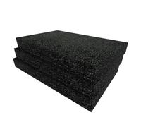 Shadow Foam Trend Protransit Modular Storage 3-Drawer Set Foam Inserts (Black 50mm)