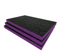 Shadow Foam Trend Protransit Modular Storage 3-Drawer Set Foam Inserts (Purple 30mm)