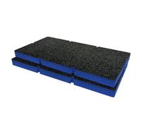Shadow Foam Trend Tool Tote/organiser 100 Foam Inserts Cut And Peel Foam (Blue 30mm)