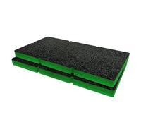 Shadow Foam Trend Tool Tote/organiser 100 Foam Inserts Cut And Peel Foam (Green 30mm)