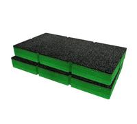 Shadow Foam Trend Tool Tote/organiser 100 Foam Inserts Cut And Peel Foam (Green 50mm)