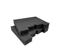 Shadow Foam TSTAK/ProStack Drawers Inserts - [Black 50mm Twin Pack] Perfect fit for DeWalt TSTAK Drawers & Stanley Prostack Drawers | Fantastic for Hand Tools, Power Tools & Tool Storage