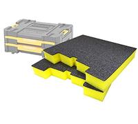 Shadow Foam TSTAK/ProStack Drawers Inserts - Yellow 50mm Twin Pack for DeWalt & Stanley Drawers | Perfect for Hand & Power Tools