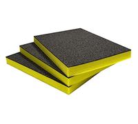 Shadow Foam Value Pack 3pcs - Foam Inserts for Tool Box Organisation - 600mm x 420mm - DIY Cut & Peel Sheets for Toolboxes, Tool Chests & Flight Cases - Lean, 5S (Yellow, 50mm Depth)