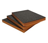Shadow Foam Value Pack 3pcs - Foam Inserts for Tool Box Organisation - 600mm x 420mm - DIY Cut & Peel Sheets for Toolboxes, Tool Chests & Flight Cases - Lean, 5S (Orange, 50mm Depth)