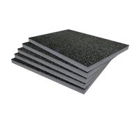 Shadow Foam Value Pack 5pcs - Foam Inserts for Tool Box Organisation - 600mm x 420mm - DIY Cut & Peel Sheets for Toolboxes, Tool Chests & Flight Cases - Lean, 5S (Grey, 30mm Depth)