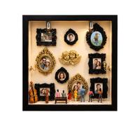 Shadow Frame Picture Frame - Figures Display Decoration - Museum Theme Shadow Picture Frame, for Wedding, Holiday, Housewarming, Mother, Girlfriend, Couples