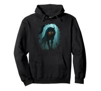 Shadow hunter in the ancient forest a legend on the hunt Pullover Hoodie