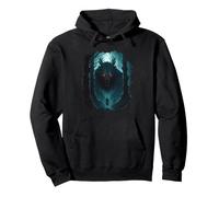 Shadow hunter in the ancient forest a legend on the hunt Pullover Hoodie