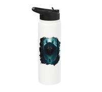 Shadow Hunter in the Ancient Forest a Legend on the Hunt Stainless Steel Insulated Water Bottle