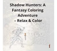 Shadow Hunters: A Fantasy Coloring Adventure - Relax & Color: A magical adventure with brave girls, mysterious creatures and hidden worlds