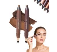 Shadow Liner 2-in-1 Eyeliner & Eyeshadow, Shadow Liner Duo with Smudge Brush, All-Day Wear, Waterproof & Smudge-Proof, Easy to Apply for Smoky Eyes, Eyeliner + Eyeshadow (Tempt+ Sultry)