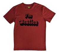 Shadow Logo T-Shirt The Beatles Red XL