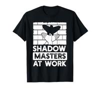 Shadow Masters at Work Puppet Shows Vintage Puppetry T-Shirt